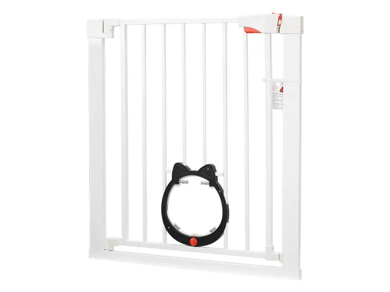 Gate with Cat Door